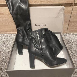 Franco Sarto Tall Black Boot